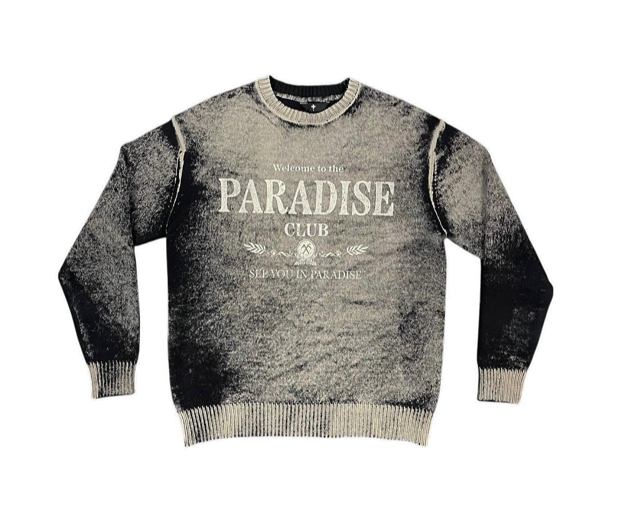 See You In Paradise Paradise Club Crewneck Black Shadow