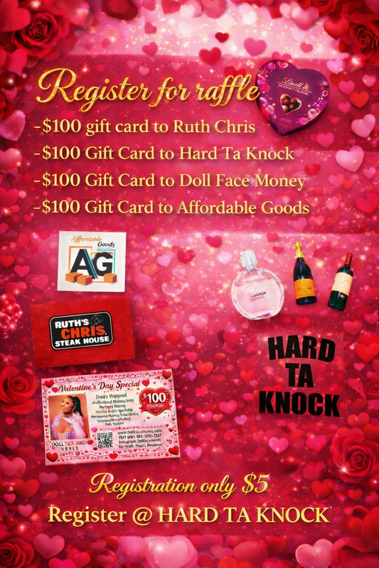 HARD TA KNOCK RAFFLE