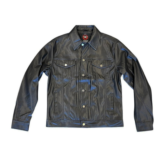 Jordan Craig Black Leather Jacket