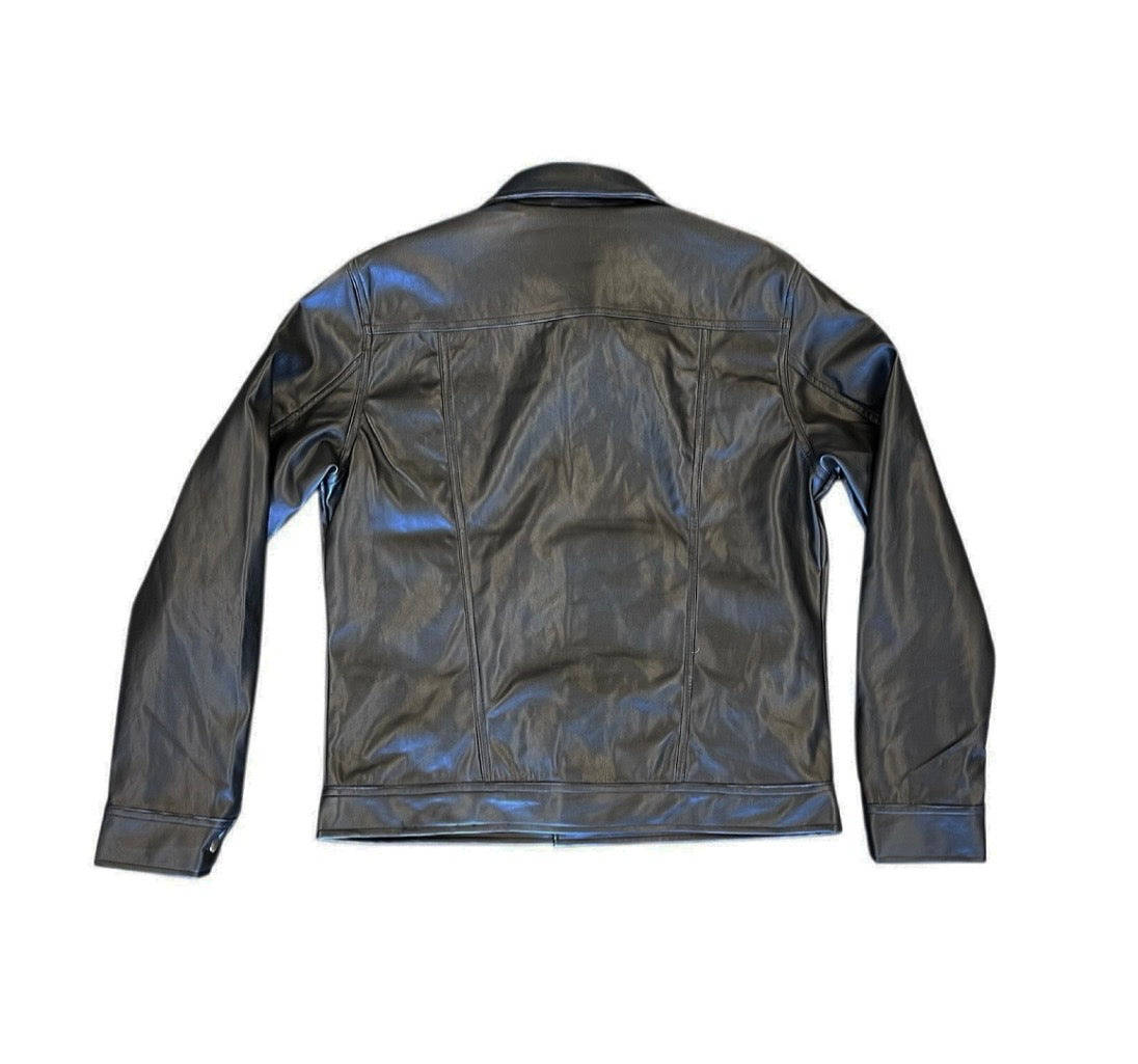 Jordan Craig Black Leather Jacket