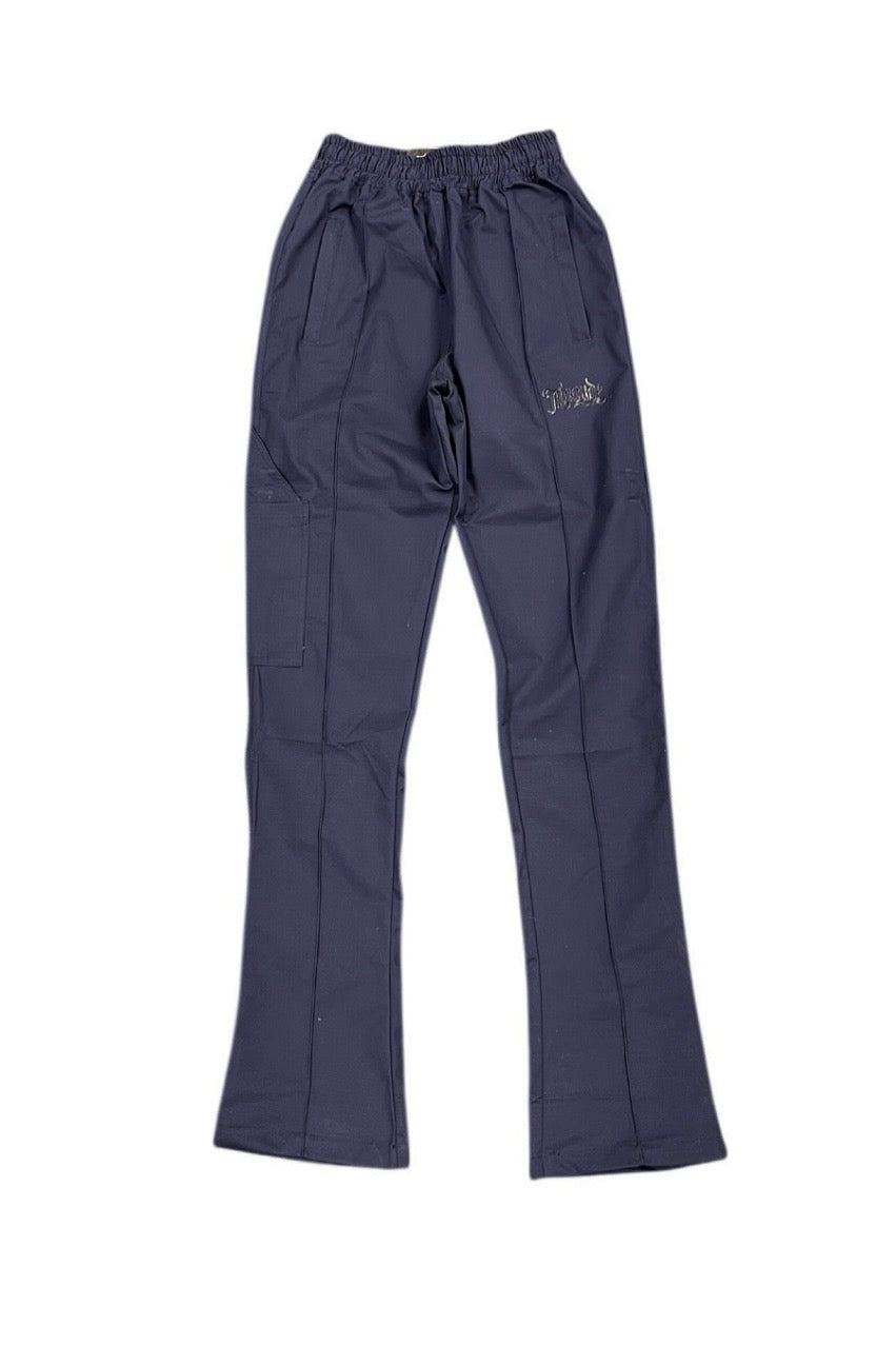 Altatude Twill Navy Blue Stacked Pants