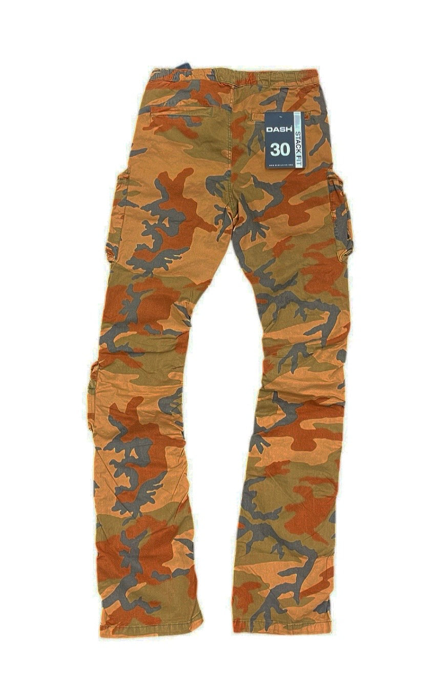 Dash Army Camo Cargo Stacked Pants